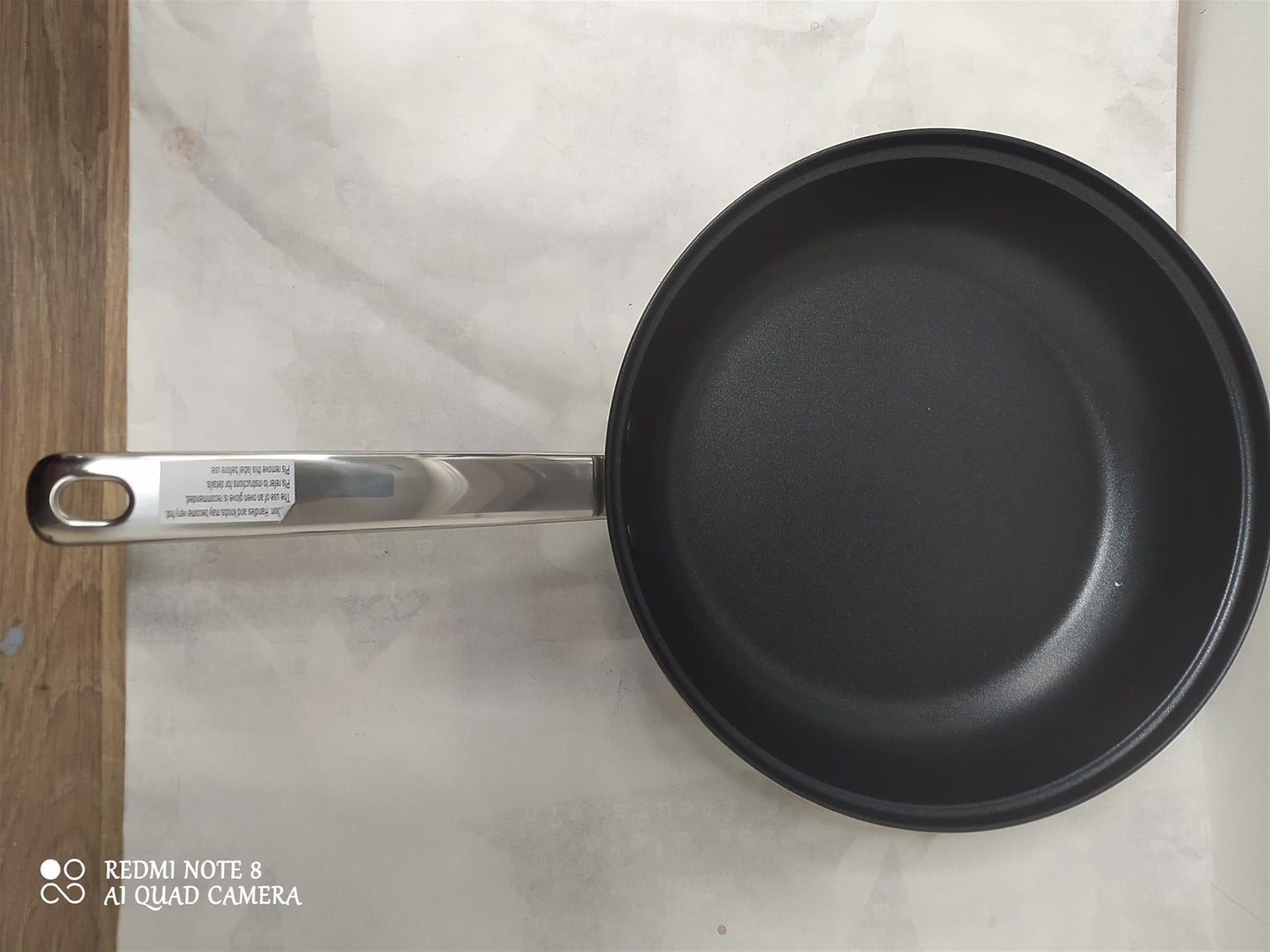 Home 5 Piece Stainless Steel Pan Set Milk Sauce Frying pan Lid Cookware all hobs