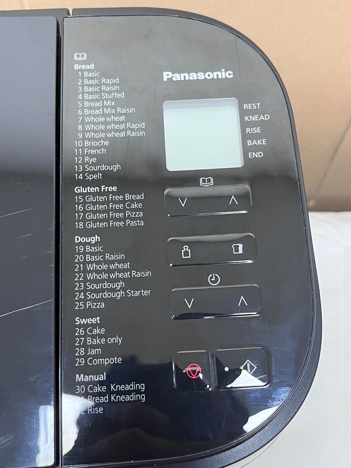Panasonic Digital SD-YR2540HXC Fully Automatic Breadmaker Machine Gunmetal