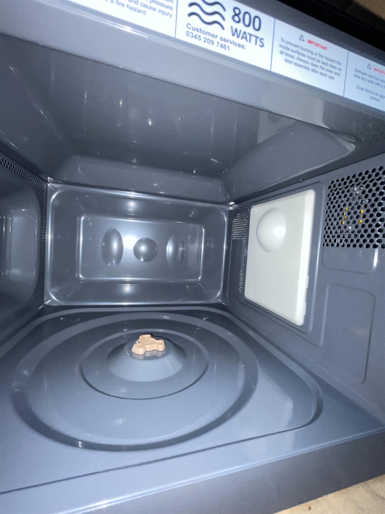 Russell Hobbs 800W Standard Microwave RHM2061 - Black