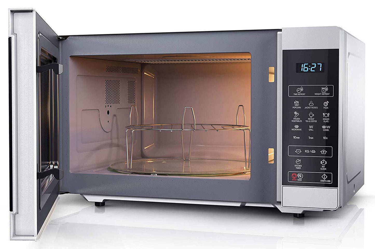 Sharp Microwave Oven Grill 25L 900W 11 Power levels Child lock Plate warm