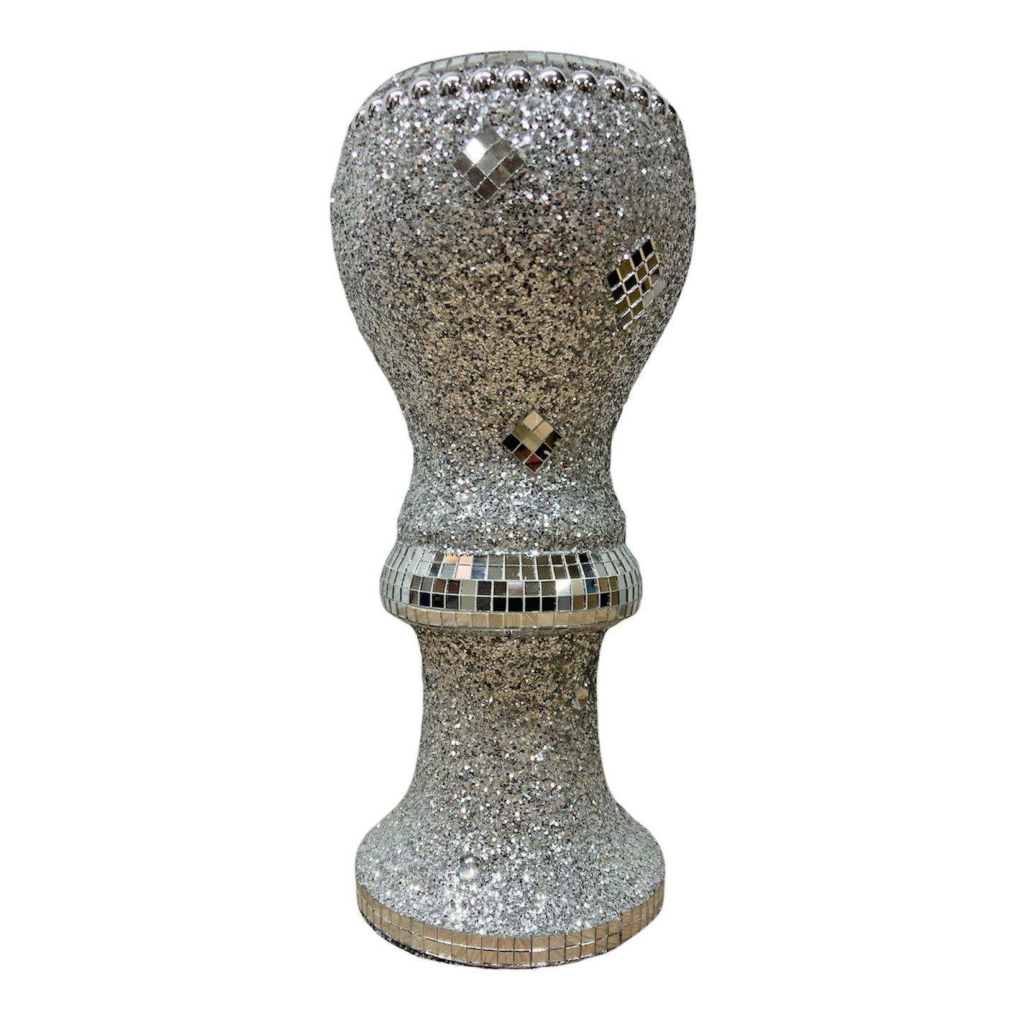 Vase Flower Decor Home Table Decorations Centerpieces Silver Bling Flower Vase