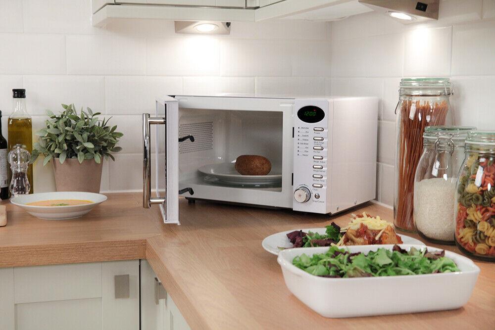 RUSSELL HOBBS Solo Microwave 17L 700W RHM1714WC Compact White
