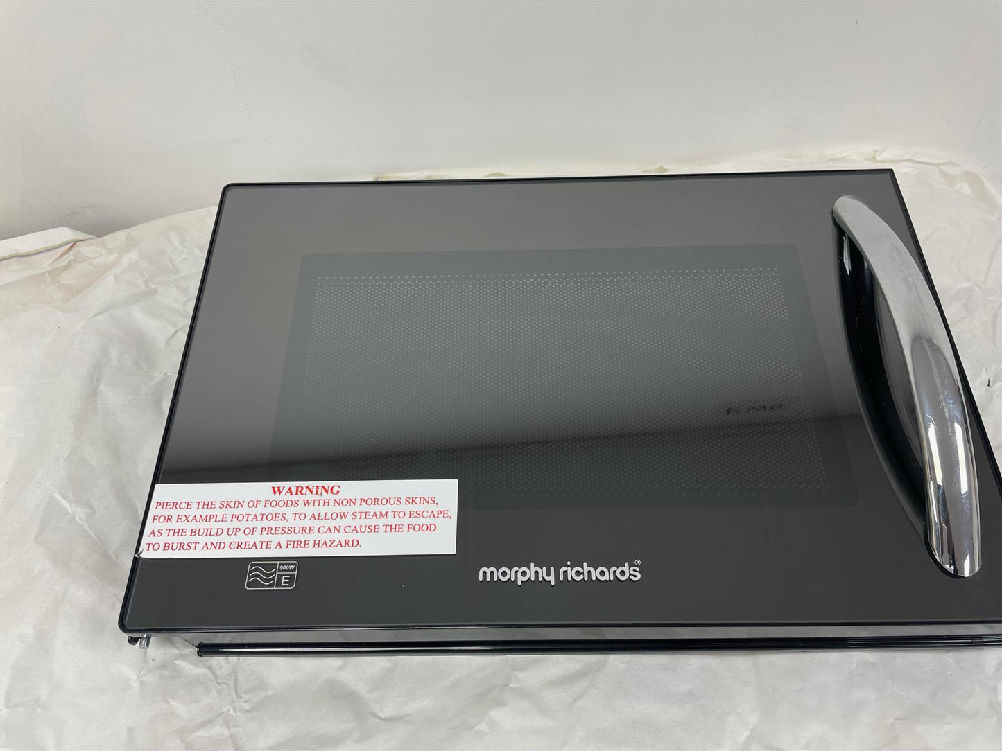 Genuine Replacement Door For Morphy Richards 900W Microwave oven With Grill D90D23ELB8