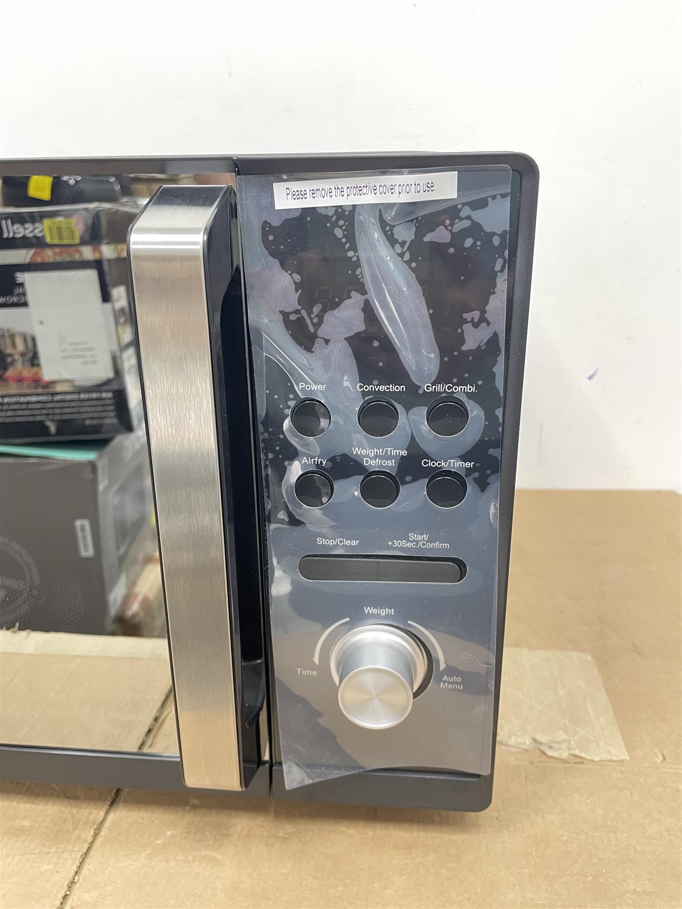Russell Hobbs 900W Air Fryer Microwave - Black Combining an air fryer