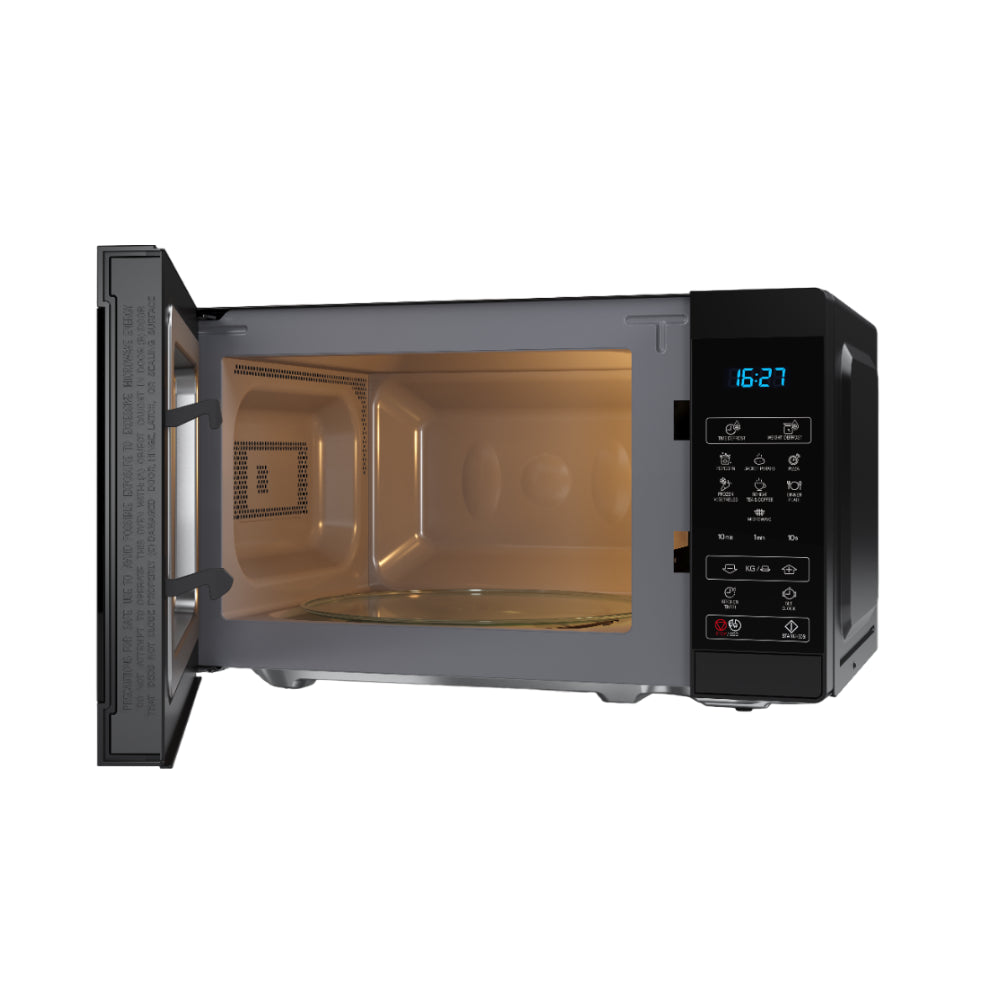 Sharp Microwave YC-MS02U-B 800W 20L Digital touch Defrost 8 preset Black