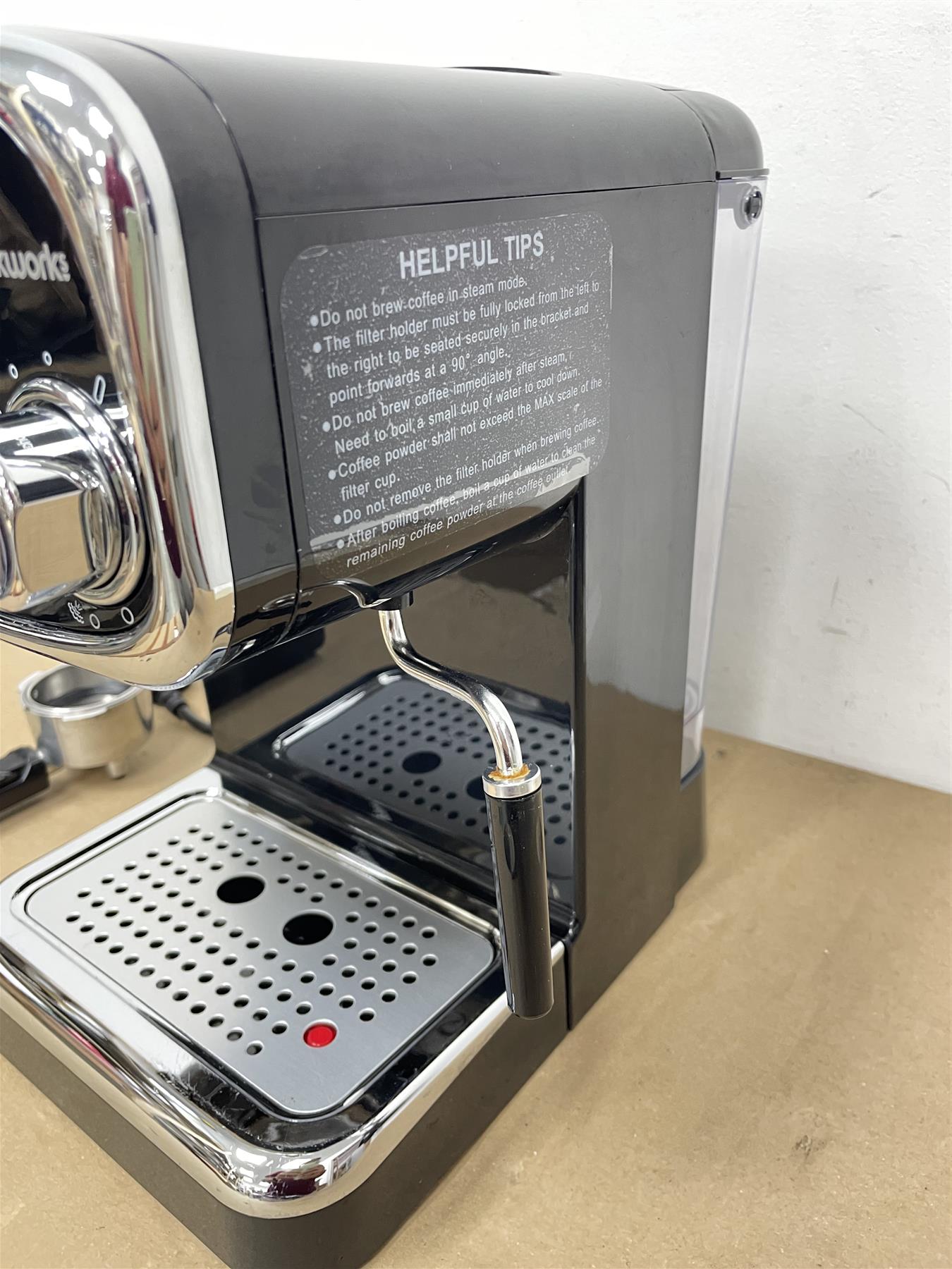 Cookworks CM5013B-GS Espresso Coffee Machine | Barista-Quality Coffee at Home