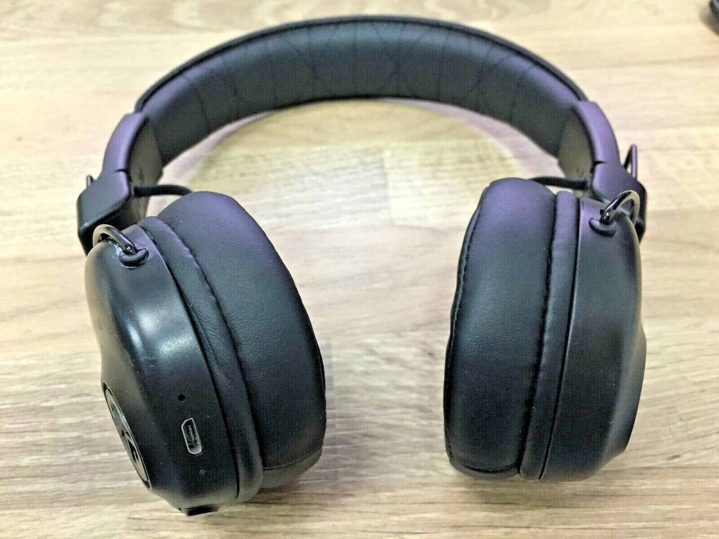JLAB Studio Wireless Bluetooth Headphones Mic Faux Leather USB Earphones Headset