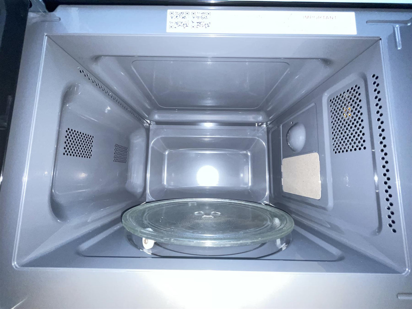 DeLonghi Brillante 23L Standard Microwave Oven Digital 900w Defrost Reheat Black