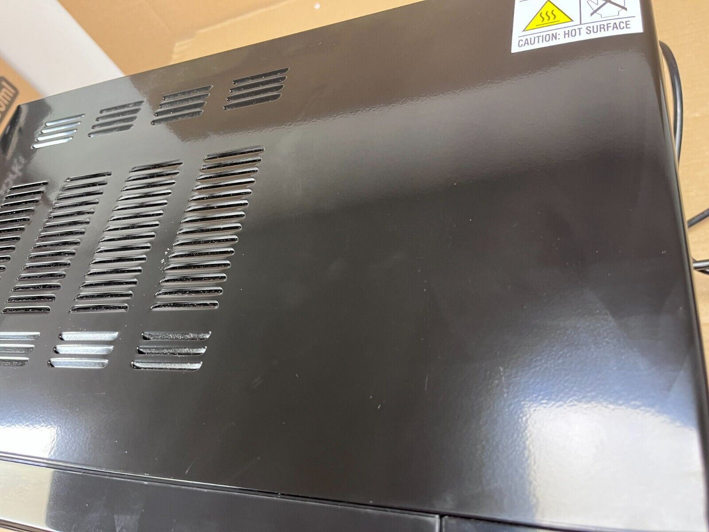 Cookworks 700W Standard Microwave EM717CKL - Black Absolute Breeze