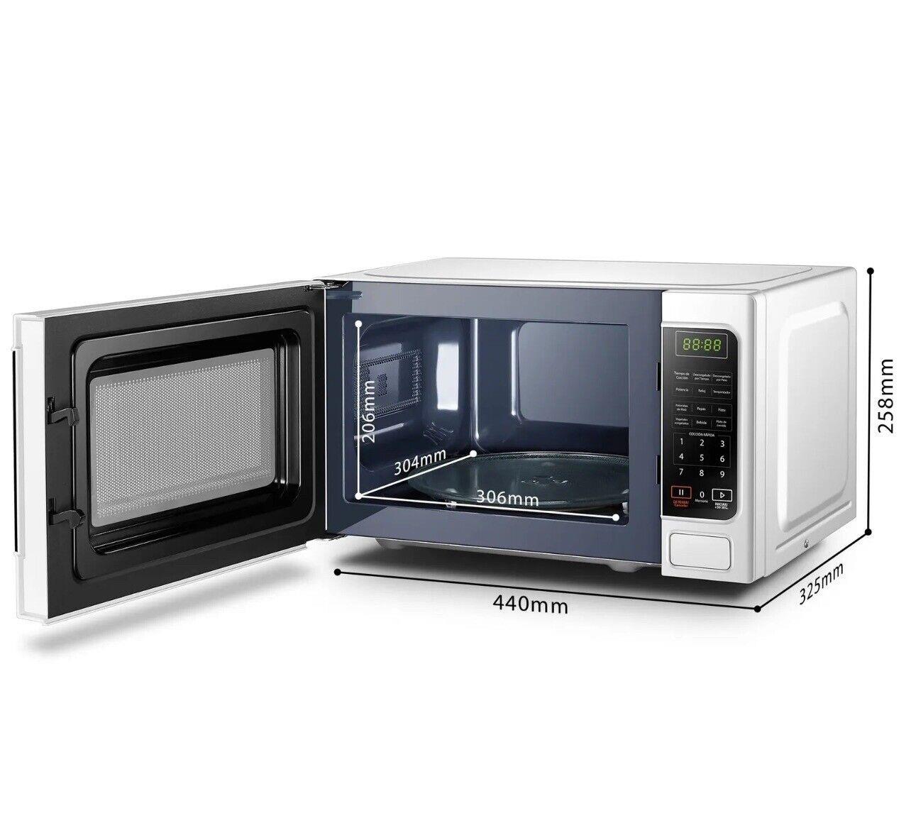 Toshiba SOLO MICROWAVE OVEN 20L 800Watts 6 Preset Recipes 11 Power Levels