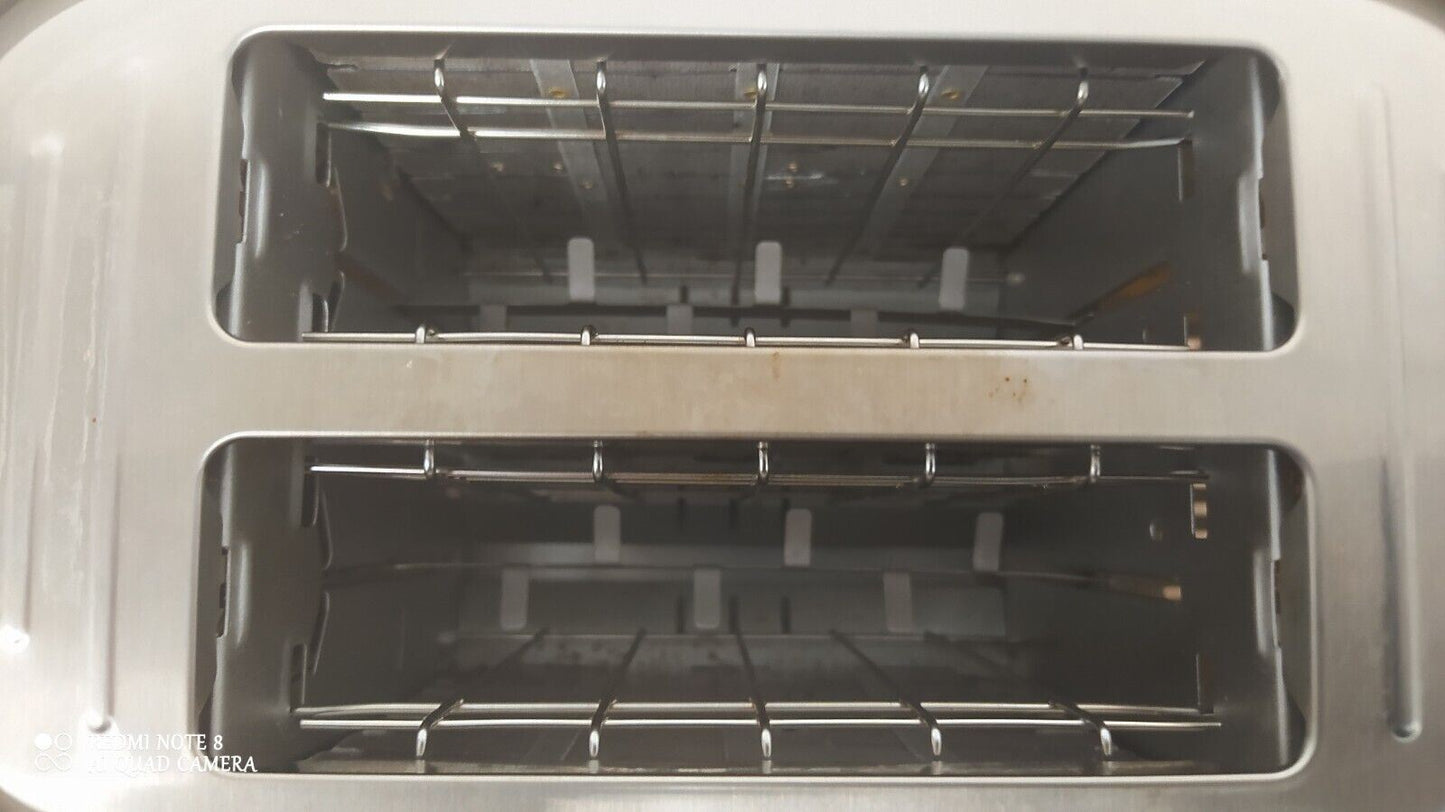 De'Longhi Toaster Active Line CTLA2003W 2 Slice Extra Wide Slots Bagel - White