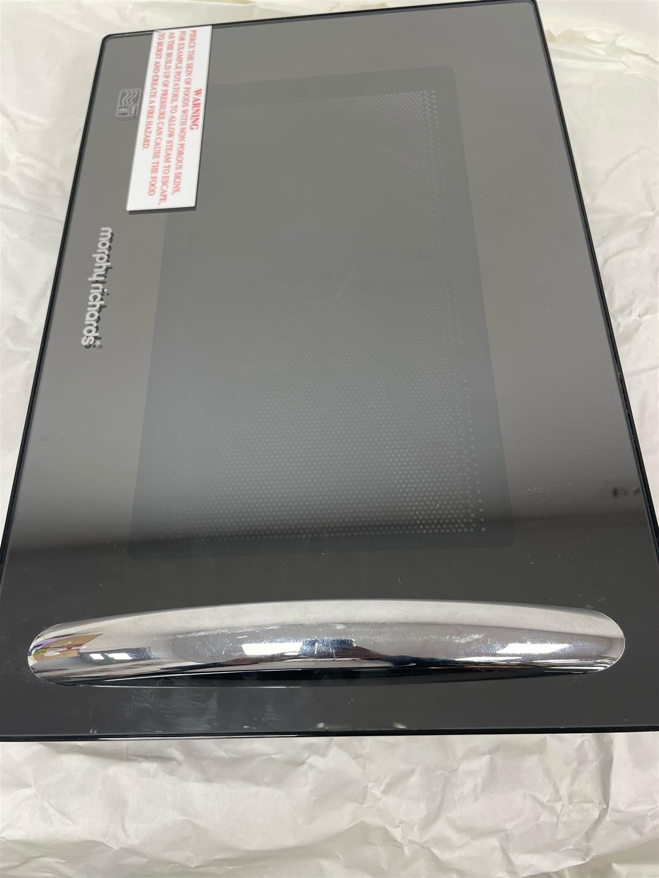 Genuine Replacement Door For Morphy Richards 900W Microwave oven With Grill D90D23ELB8
