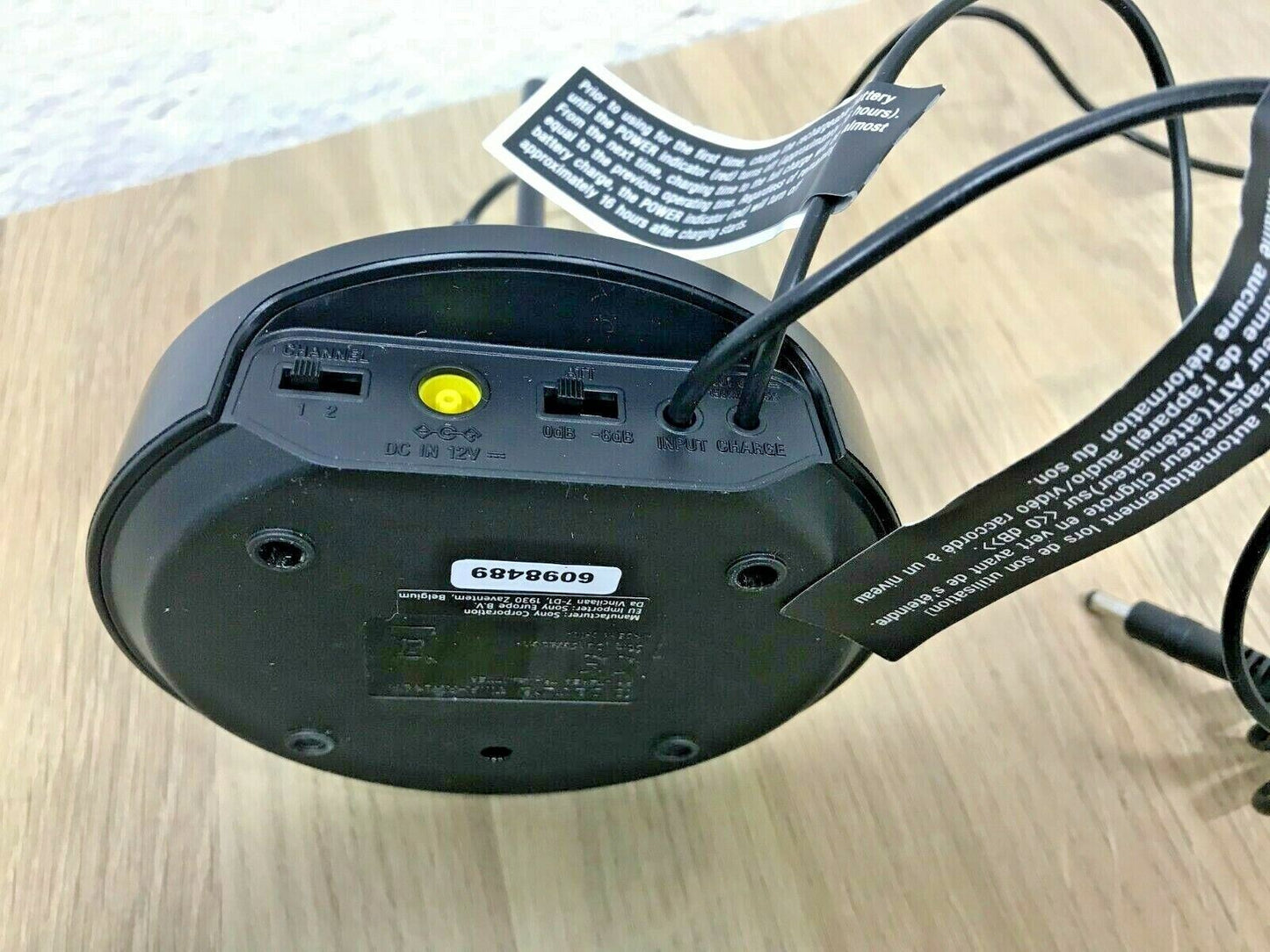 Sony RF811 Wireless Comfort Cordless Over-Ear Headphones Rechargeable TV HiFi