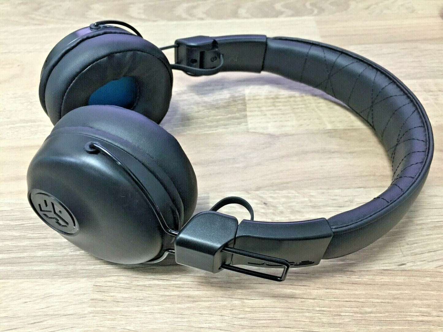 JLAB Studio Wireless Bluetooth Headphones Mic Faux Leather USB Earphones Headset