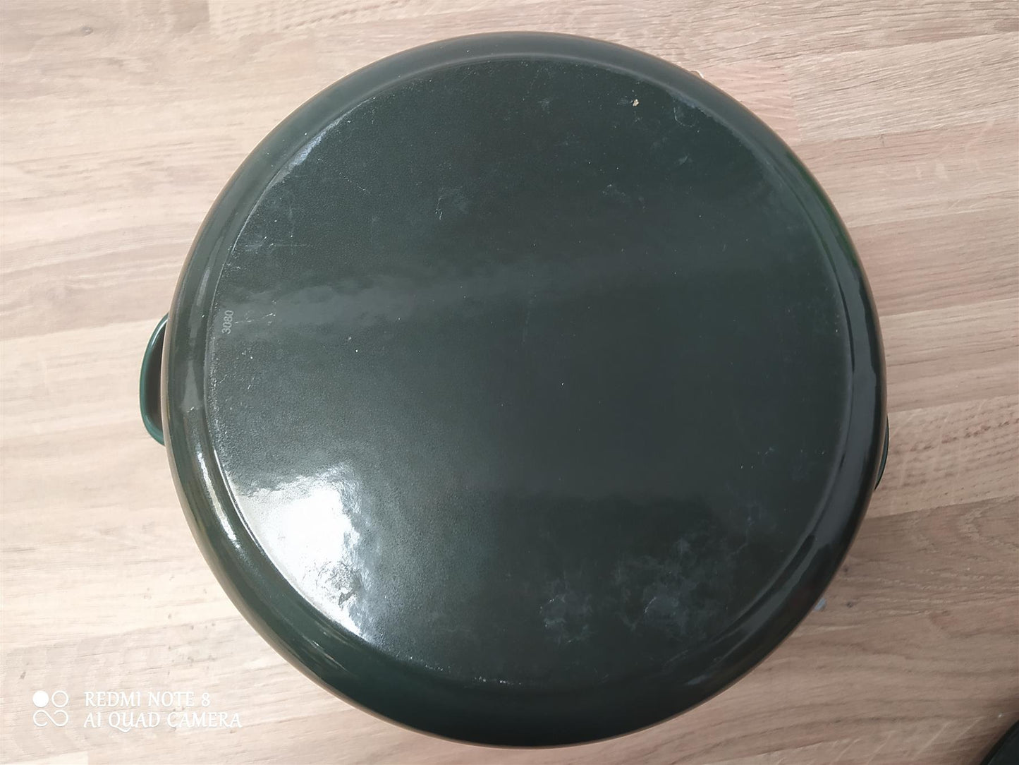 Habitat 2 piece Cast Iron Casserole Dish 3.3 & 5.3 Litre pots all hobs Green