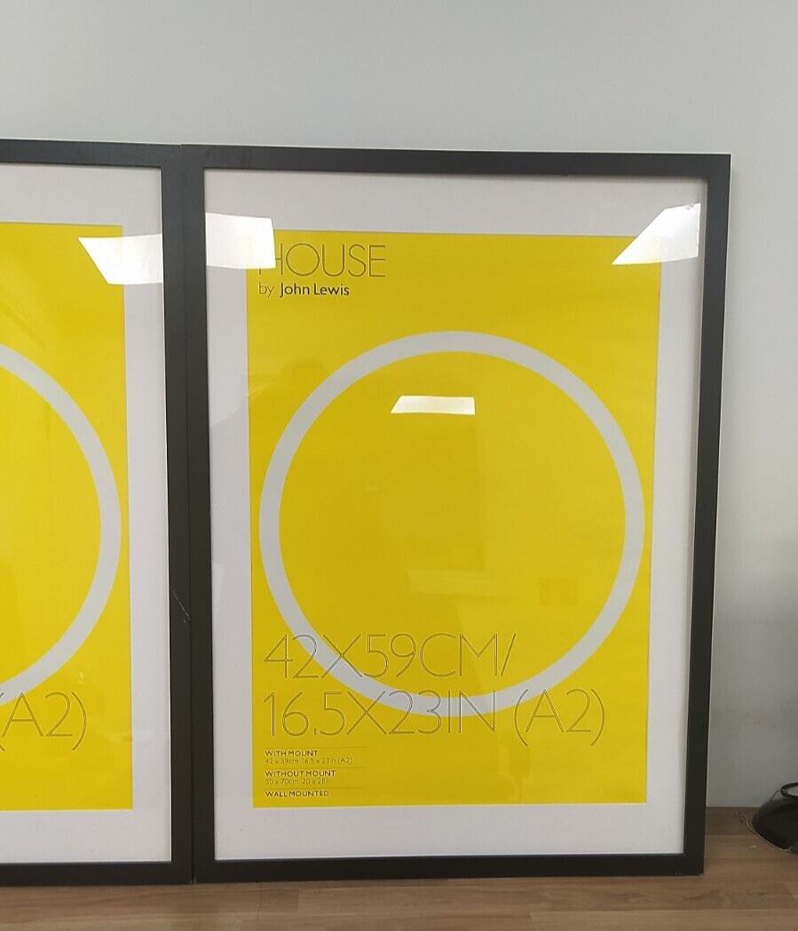John lewis frame 42x59 CM/ 16.5x23 INCH joblot of 2 peices