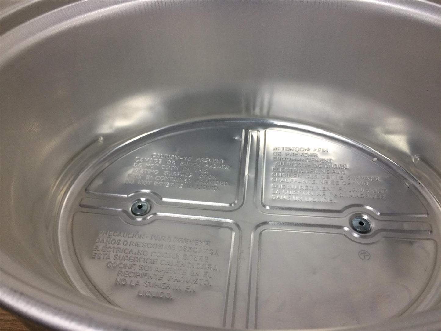 Crockpot replacement 5.6L slow cooker electric base unit only