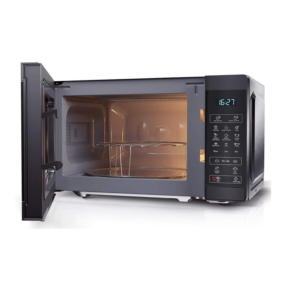 Sharp Microwave Oven with Grill 20 Litre 800W Digital rack 8 programmes Black