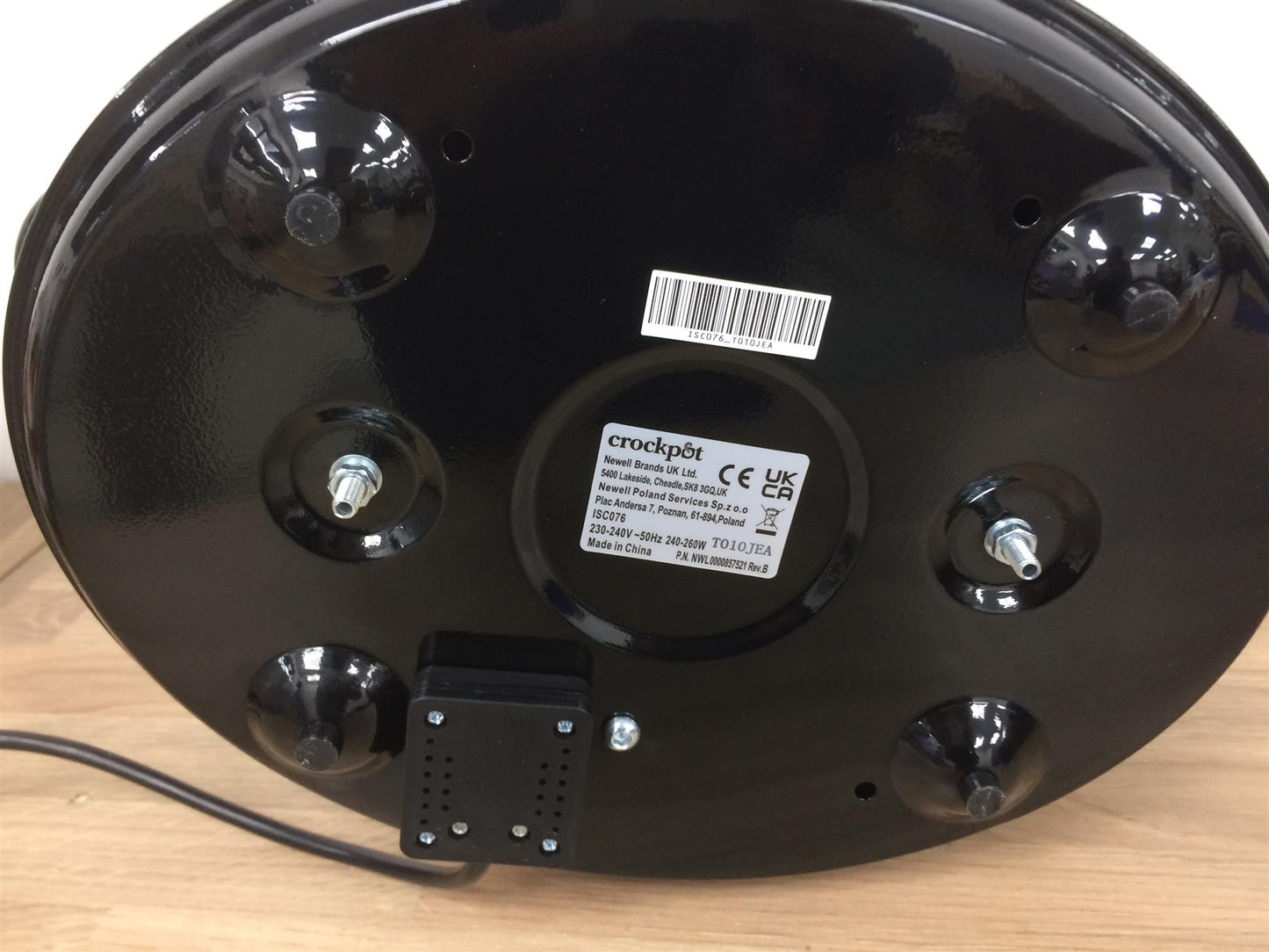 Crockpot replacement 5.6L slow cooker electric base unit only
