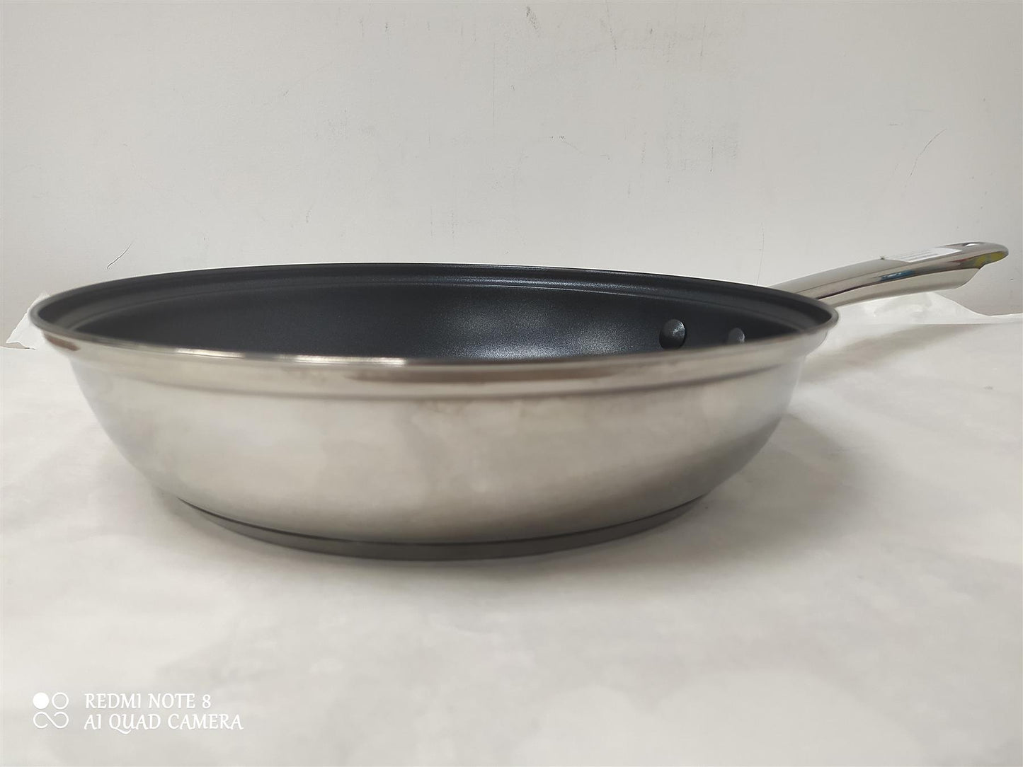 Home 5 Piece Stainless Steel Pan Set Milk Sauce Frying pan Lid Cookware all hobs