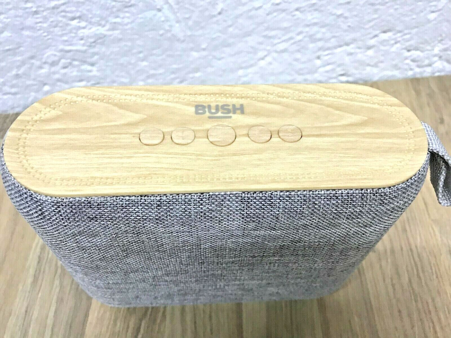 Bush Bluetooth speaker portable speaker wooden finish Bass loud with aux input