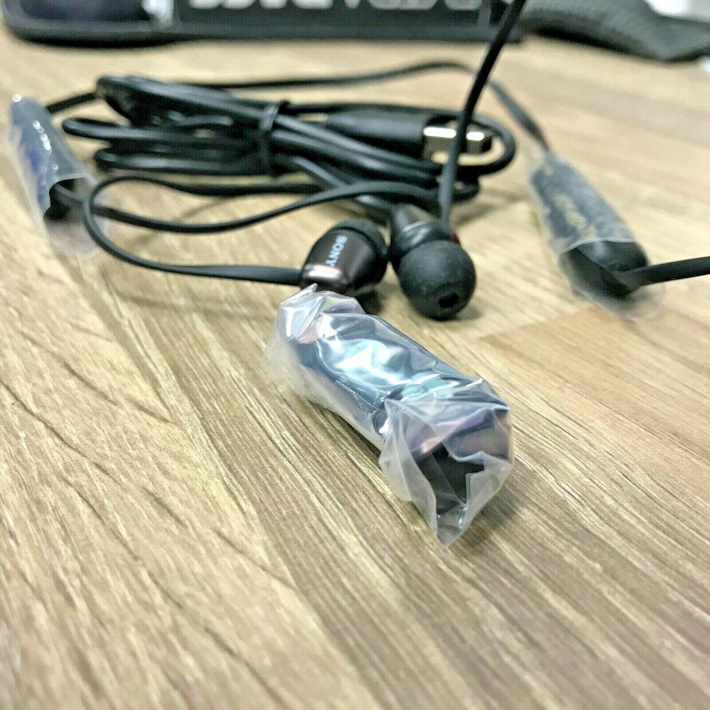 Sony Bluetooth Headphones WI-C310 Wireless In-Ear with Mic Remote Black