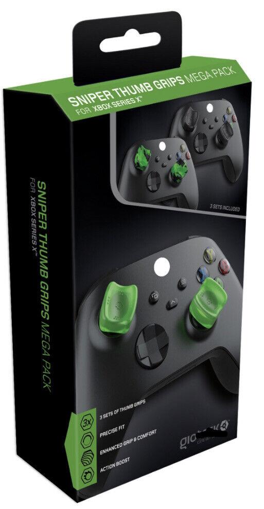 Gioteck Sniper Thumb Grips Mega Pack 3 pair precise fit Xbox One ACTION BOOST