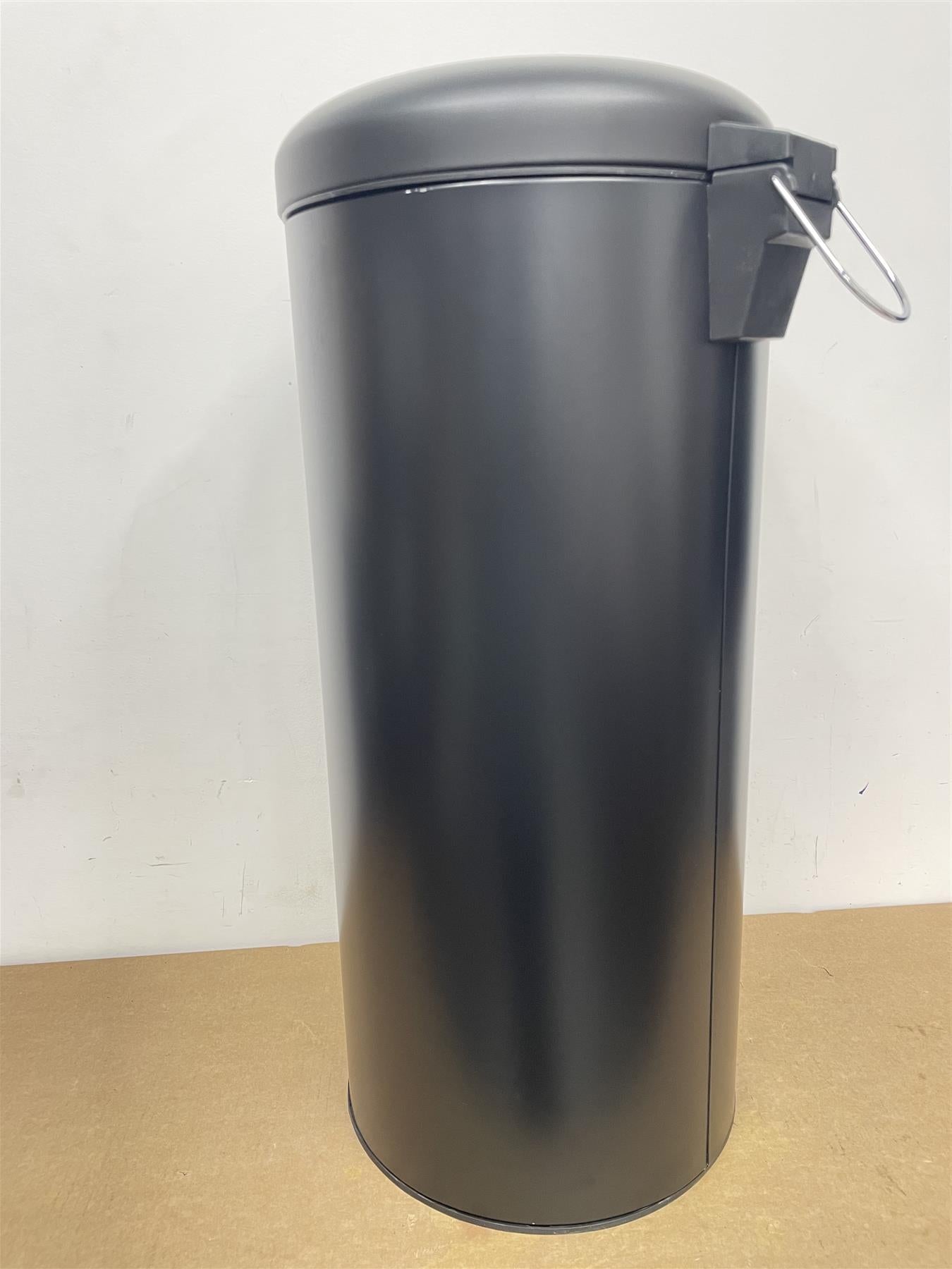 Habitat 30Litre Kitchen Foot Pedal Recycling Bin Removeable Inner Bucket- Black