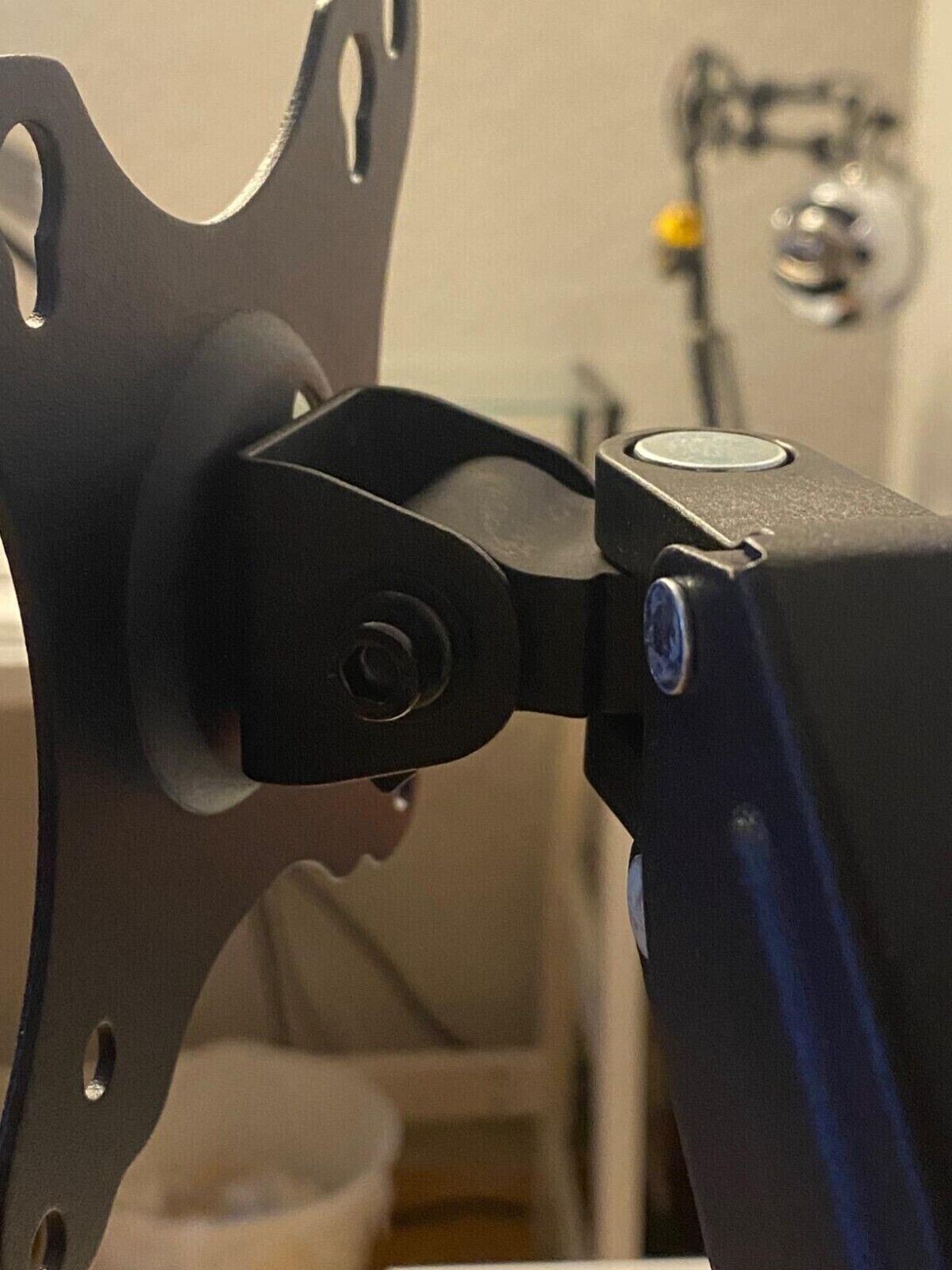 Single Monitor Mount Adjustable Screen Bracket Computer Table Stand 13"-27" inch