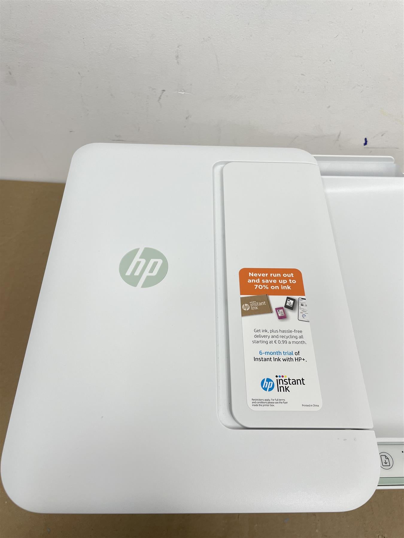 HP Plus DeskJet 4122e All-in-One Printer Colour Home Print copy scan Wireless- USED INK