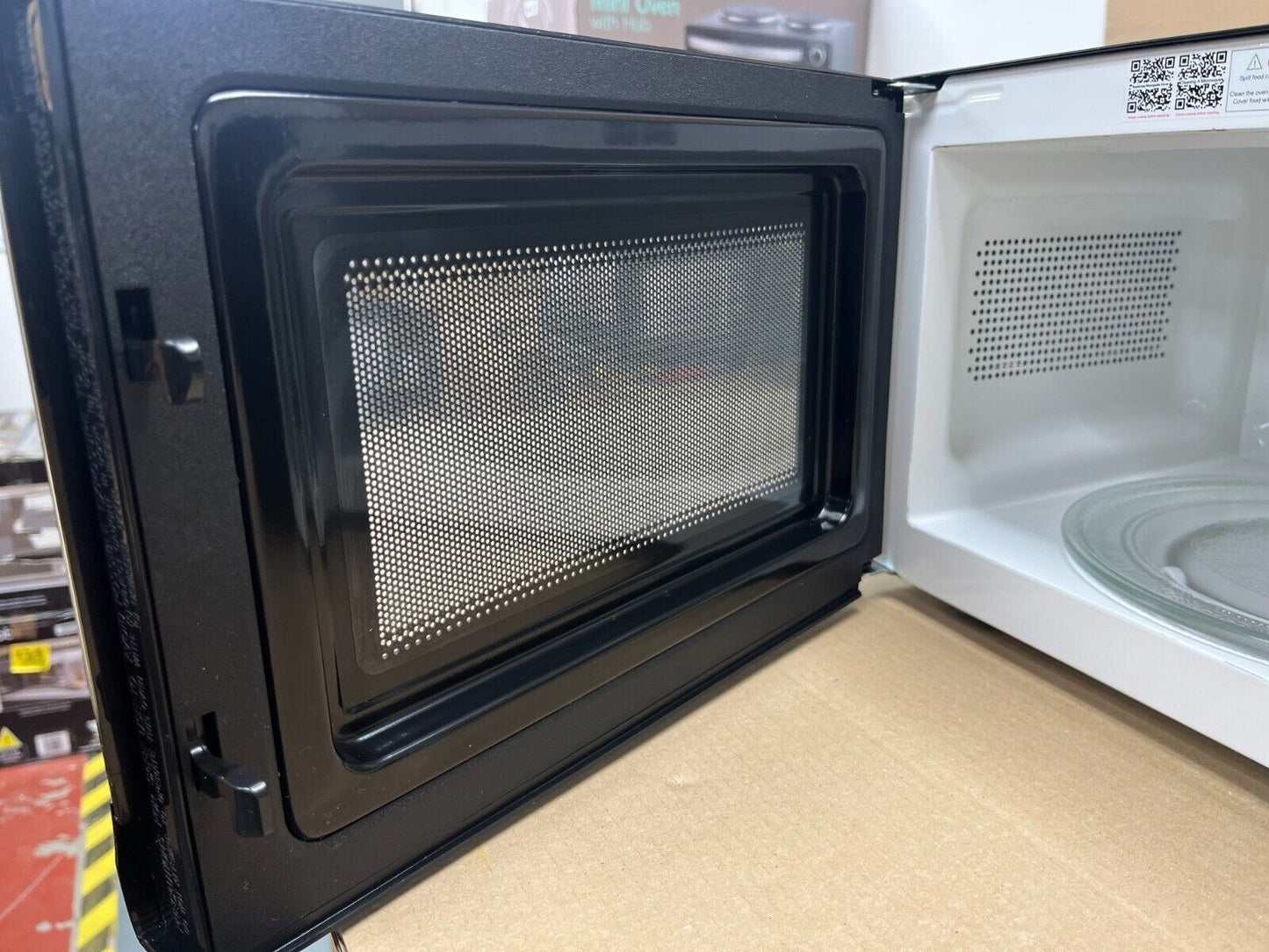 Cookworks 700W Standard Microwave EM717CKL - Black Absolute Breeze