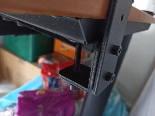 Single Monitor Mount Adjustable Screen Bracket Computer Table Stand 13"-27" inch