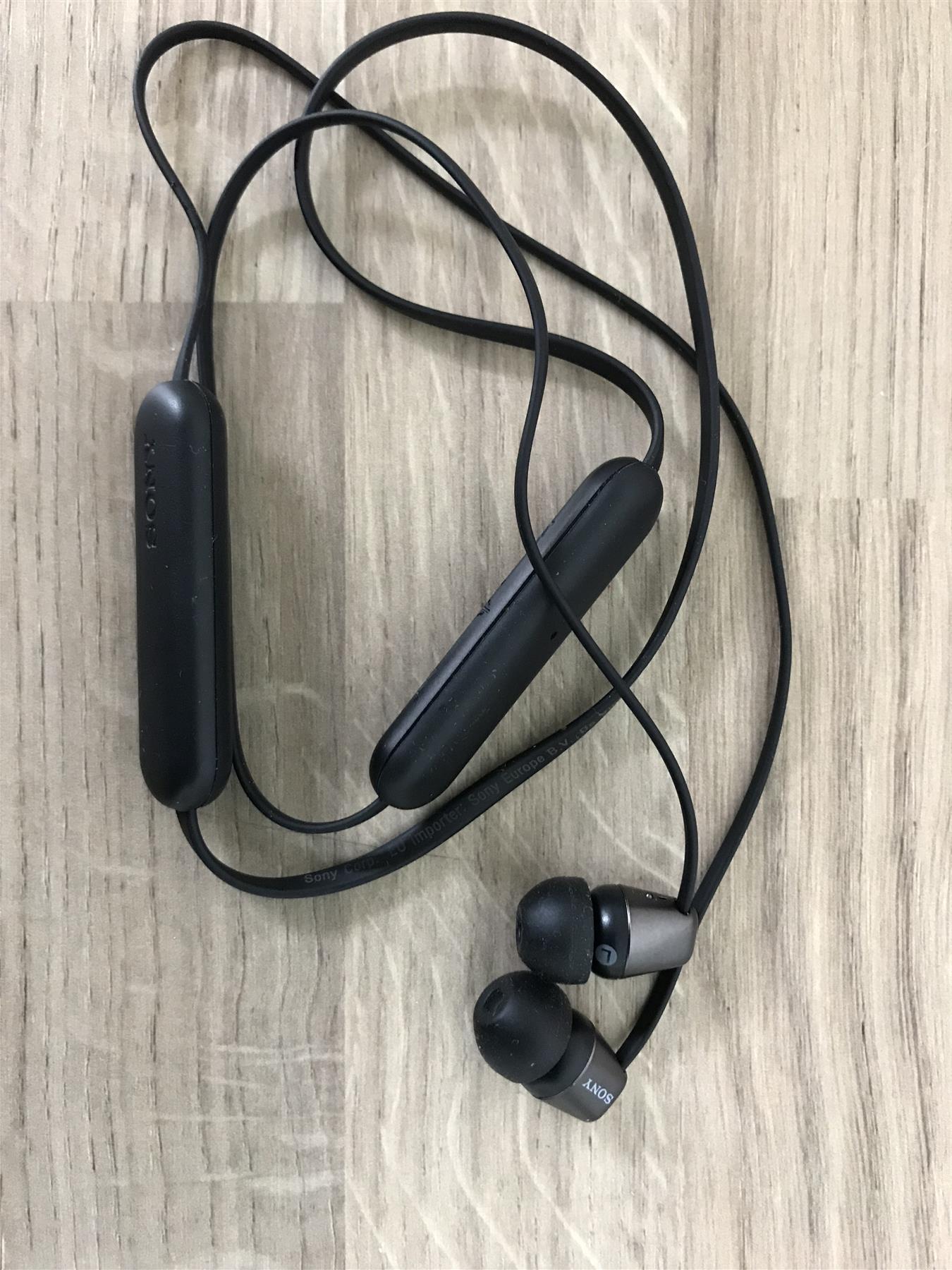 Sony Bluetooth Headphones WI-C310 Wireless In-Ear with Mic Remote Black android