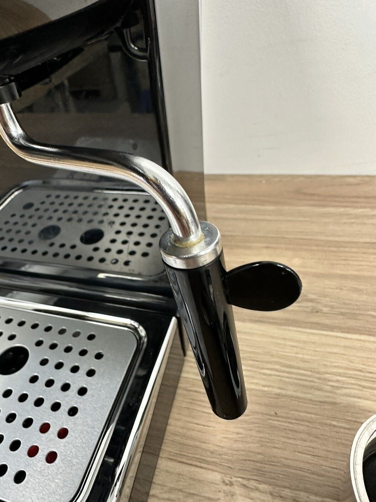 Cookworks Coffee Machine Espresso Adjustable steam Milk Frother CM5013B-GS Black