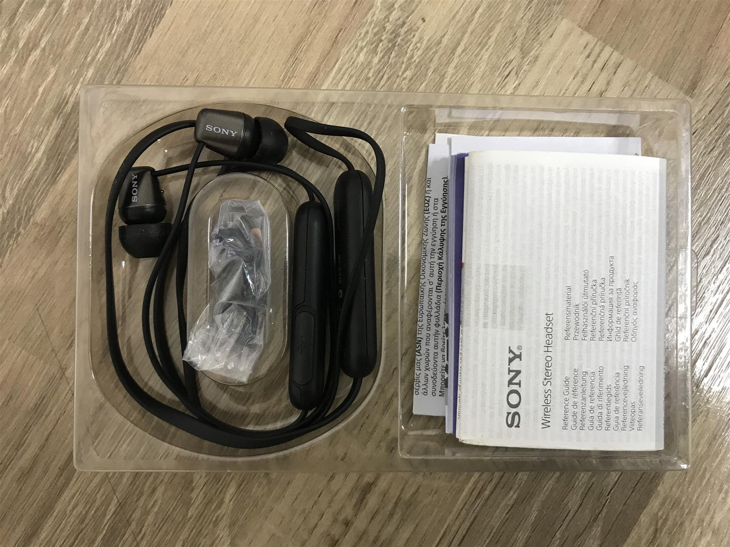Sony Bluetooth Headphones WI-C310 Wireless In-Ear with Mic Remote Black android