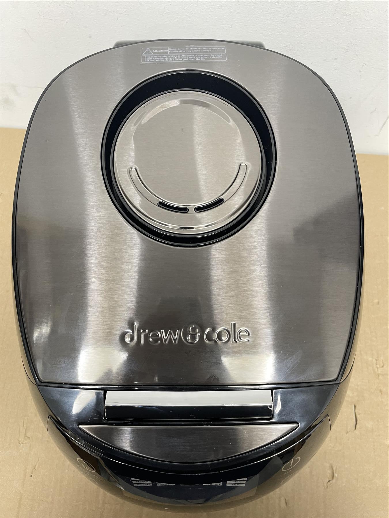 Drew&Cole CleverChef 14-in-1 Intelligent Digital Multi Cooker Charcoal 860W