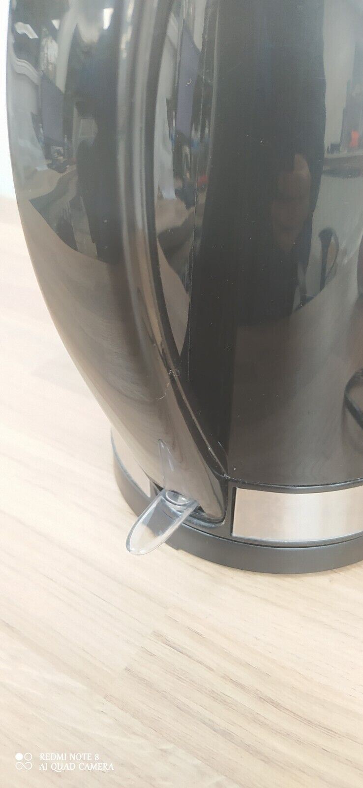 Cookworks Kitchen Electric Plastic Illuminated Water rapid boil Kettle Black