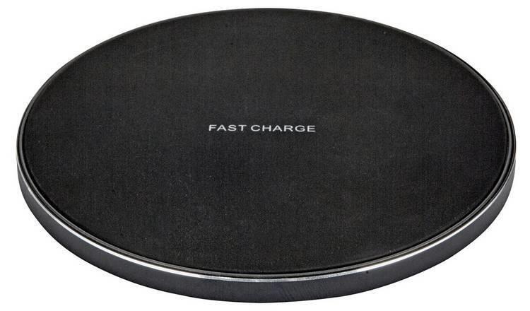 Fast Wireless Mobile Phone Charging Pad 10W Charger LED iPhone Samsung Android