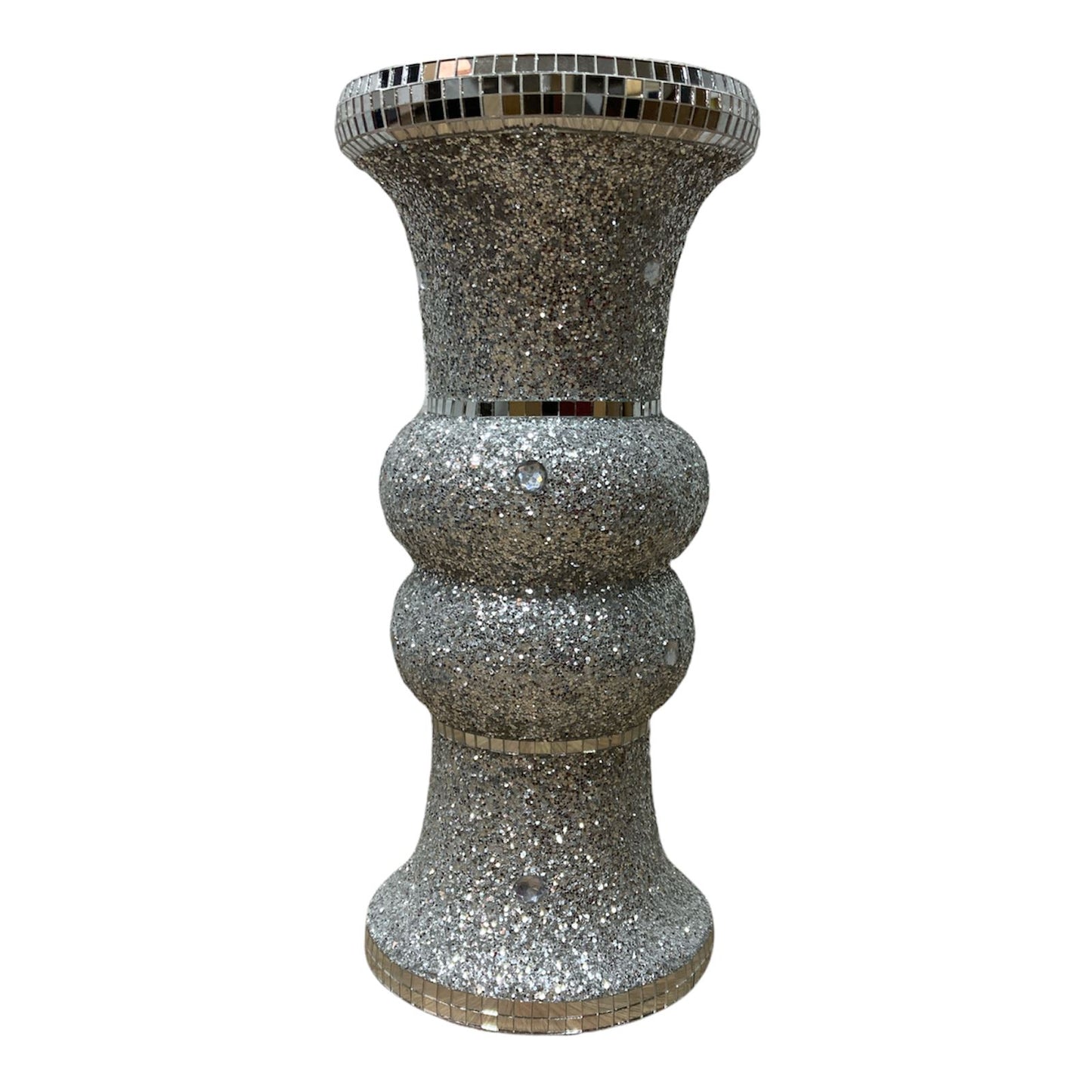 Vase Flower Decor Home Table Decorations Centerpieces Silver Bling Flower Vase