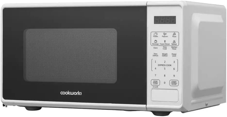 Cookworks Microwave Standard 700W 17L Child lock Defrost Classy White