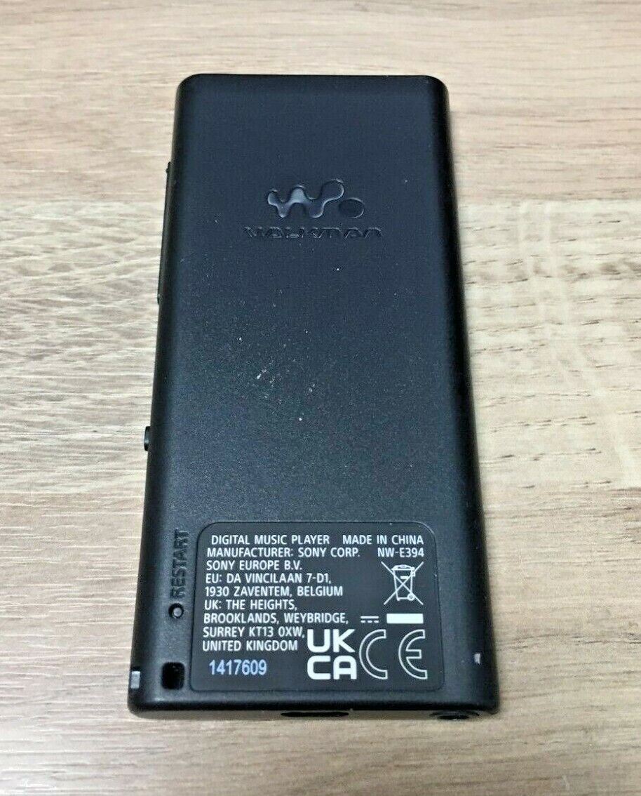 Sony NWE394 Walkman 8GB Portable Stereo Sound LCD LED MP3 Player USB FM AM Radio