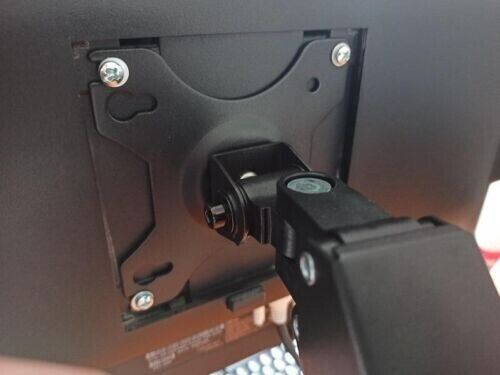 Single Monitor Mount Adjustable Screen Bracket Computer Table Stand 13"-27" inch