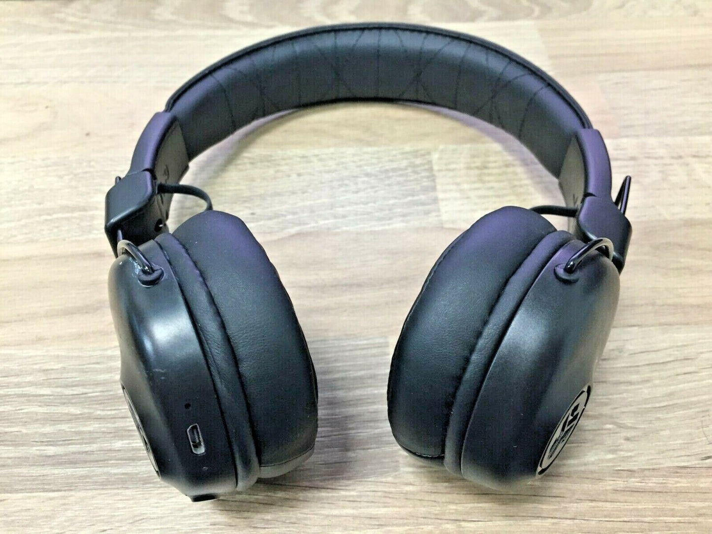 JLAB Studio Wireless Bluetooth Headphones Mic Faux Leather USB Earphones Headset
