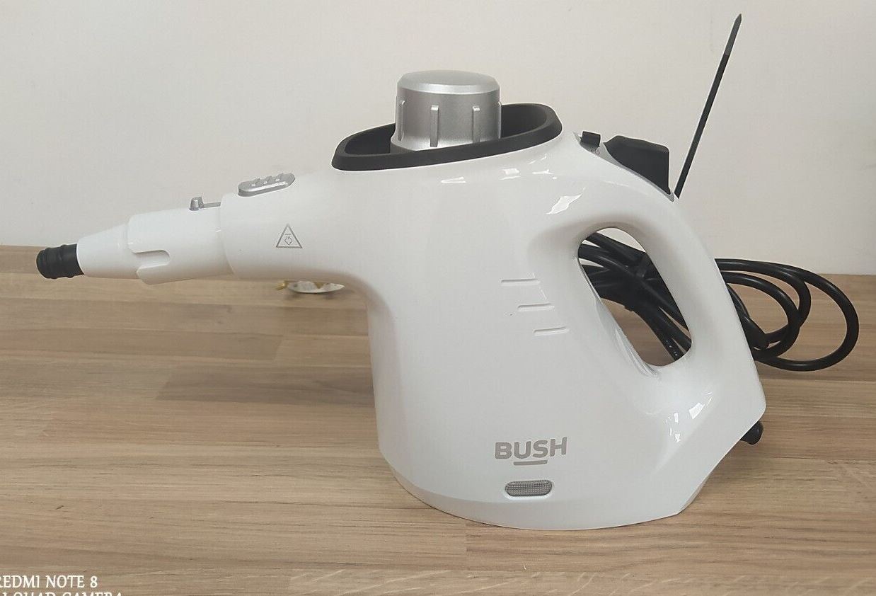 Bush Handheld Steam Cleaner WOOD &TILE flooring bed sofa rug carpet pet cage