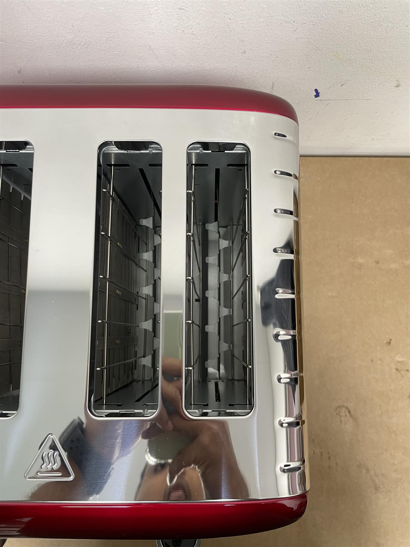 Cookworks 4 Slice Toaster With Cancel, defrost and reheat function 1600 watts