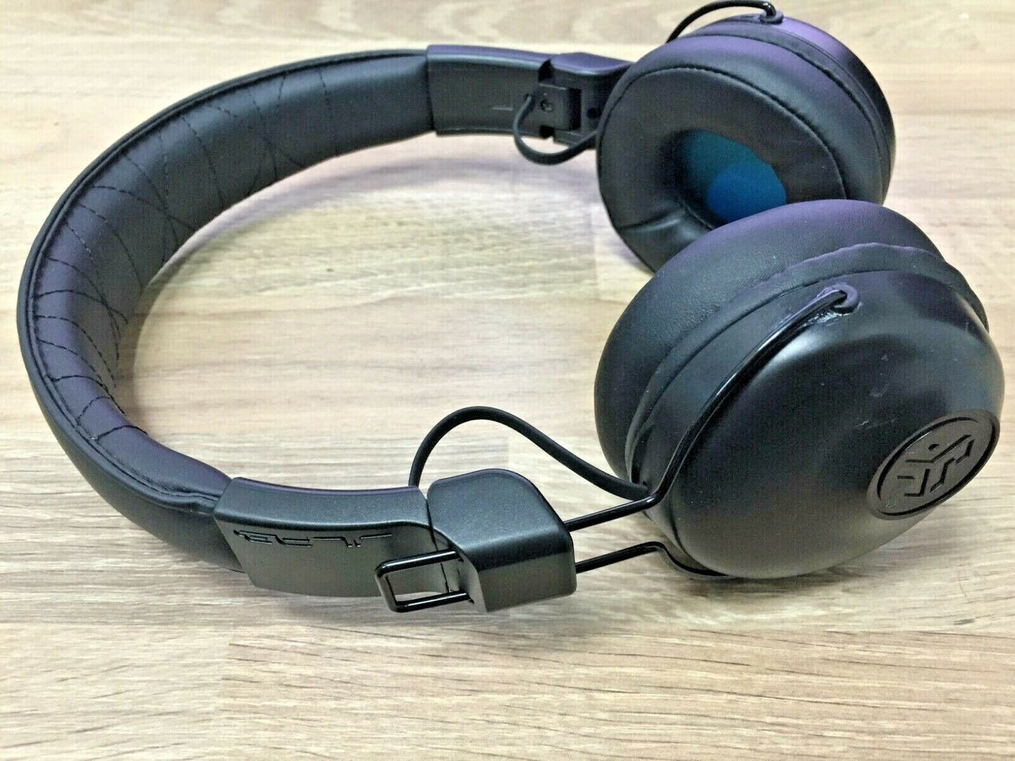 JLAB Studio Wireless Bluetooth Headphones Mic Faux Leather USB Earphones Headset