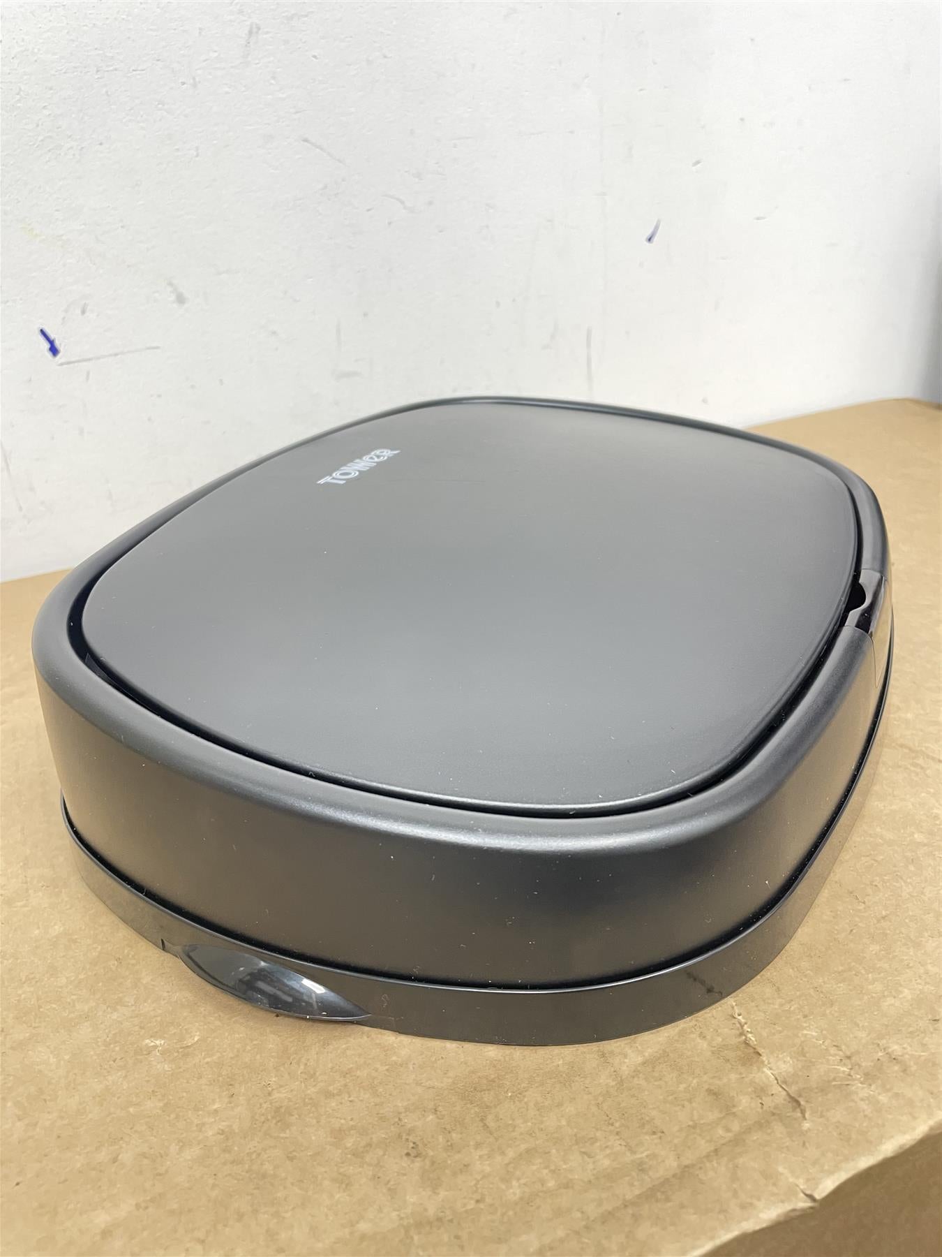 Tower Recycling 42 Litre Square Sensor Bin lid automatically opens - Cream