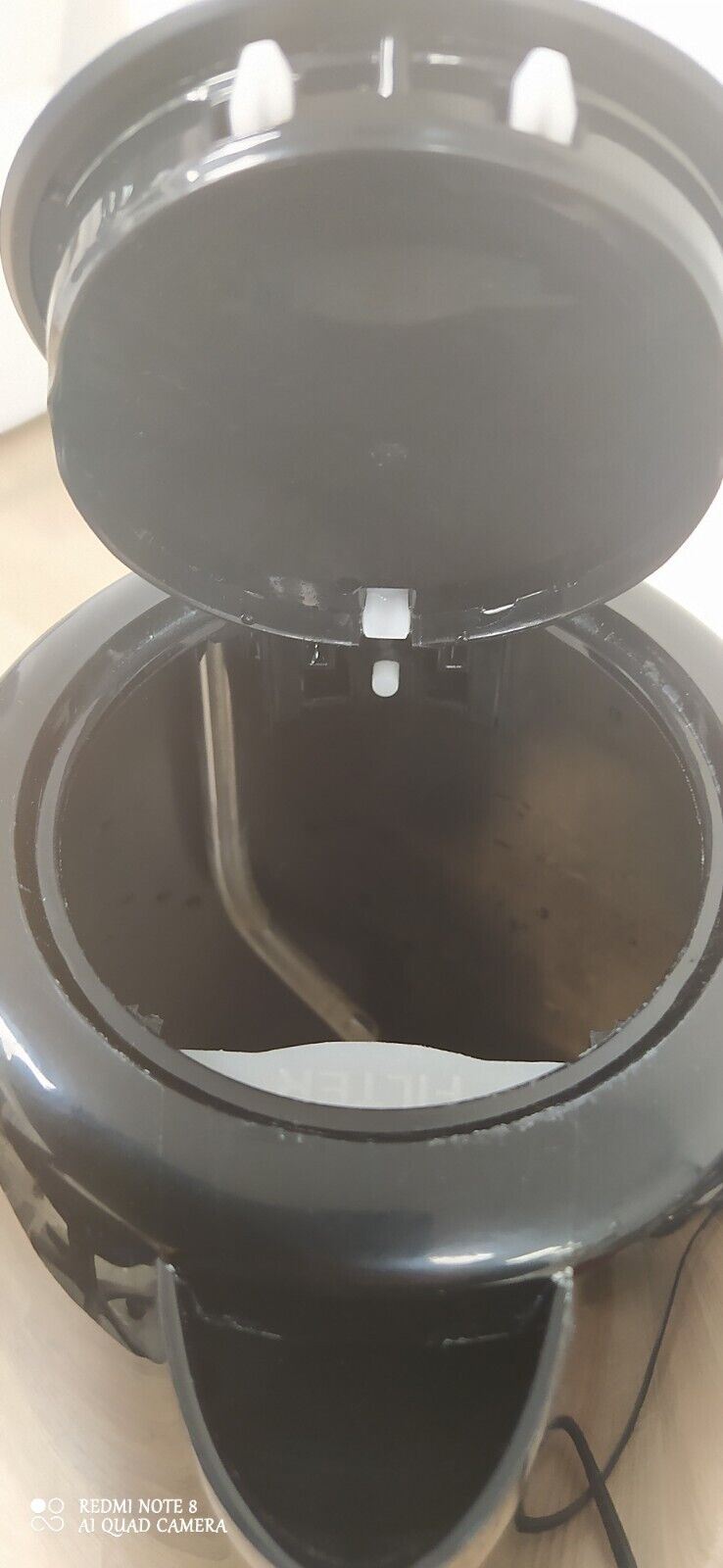 Cookworks Kitchen Electric Plastic Illuminated Water rapid boil Kettle Black