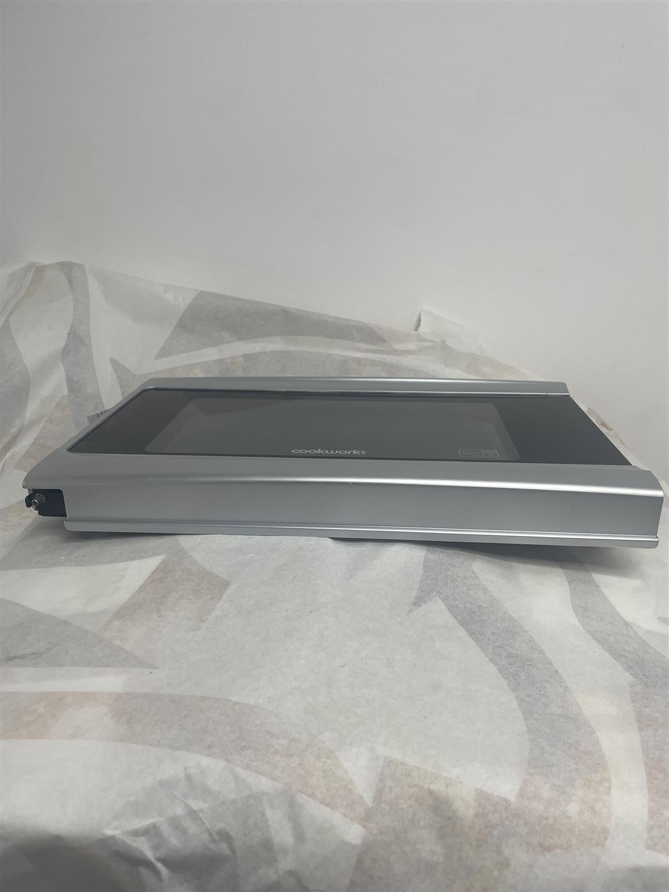 Genuine Replacement Door For Cookworks 700W Standard Microwave P70B - Silver