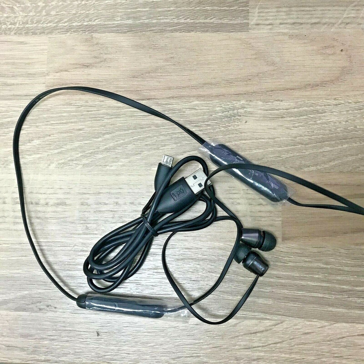 Sony Bluetooth Headphones WI-C310 Wireless In-Ear with Mic Remote Black